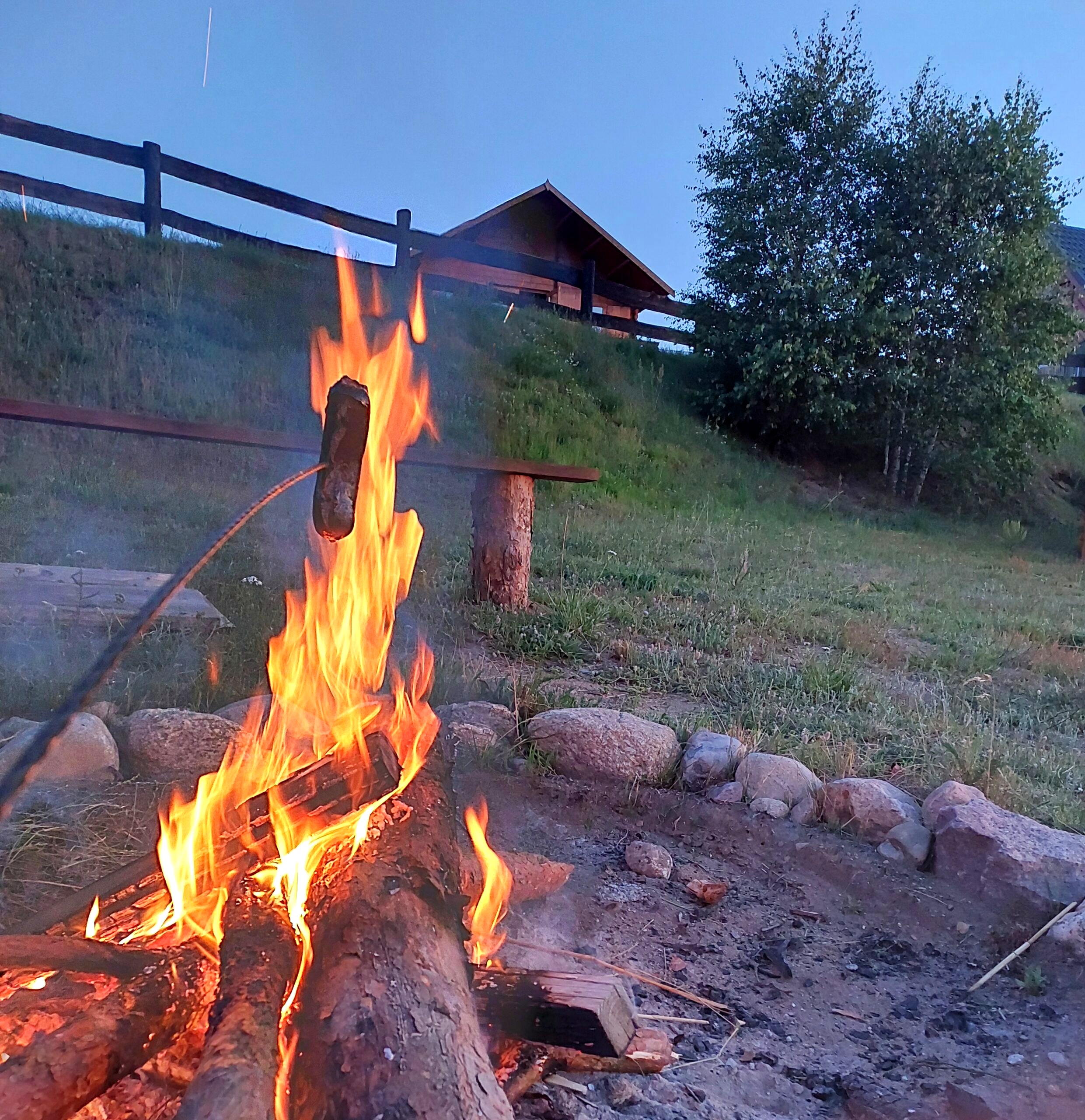 Wieczorny wypoczynek na Kaszubach